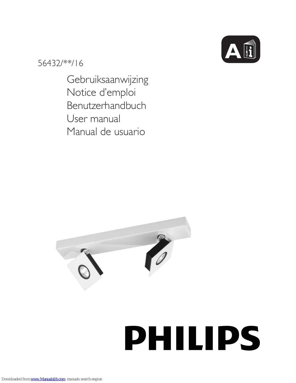 Philips 56432-31-16, 56432-48-16, 56432/**/16 User Manual