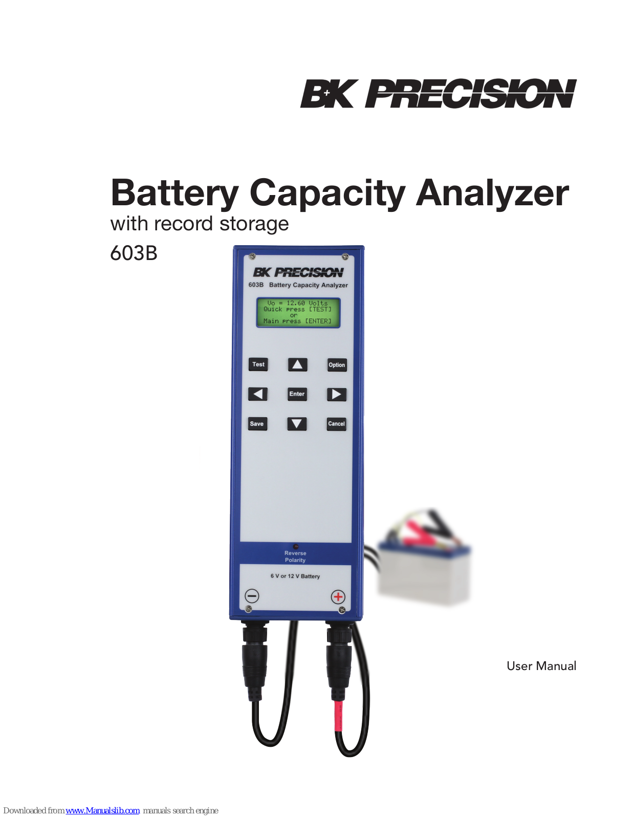 BK Precision 603B User Manual