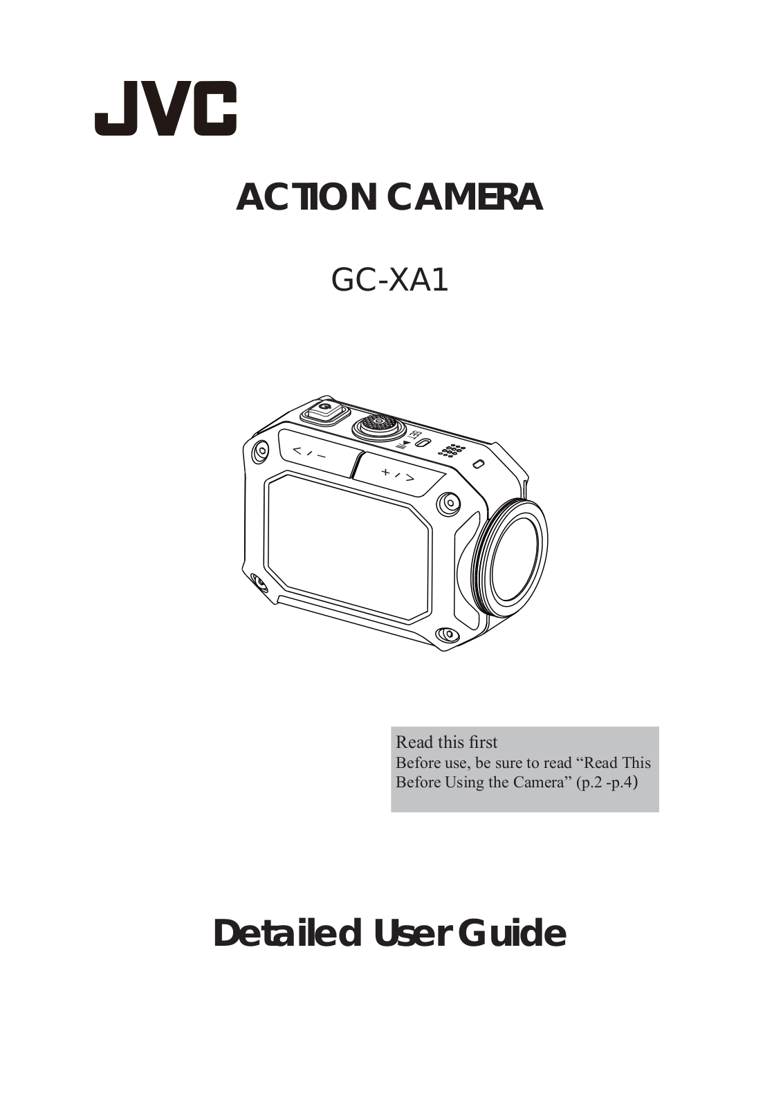 JVC KENWOOD P4C101 User Manual