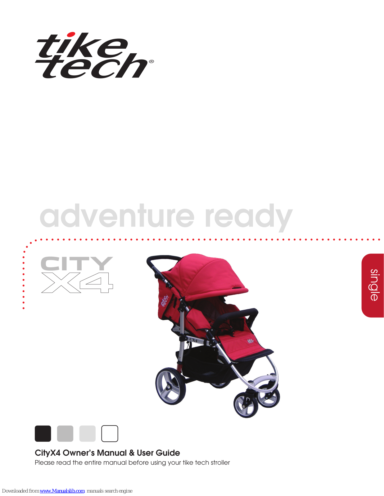 Tike Tech City X4 Owner's Manual