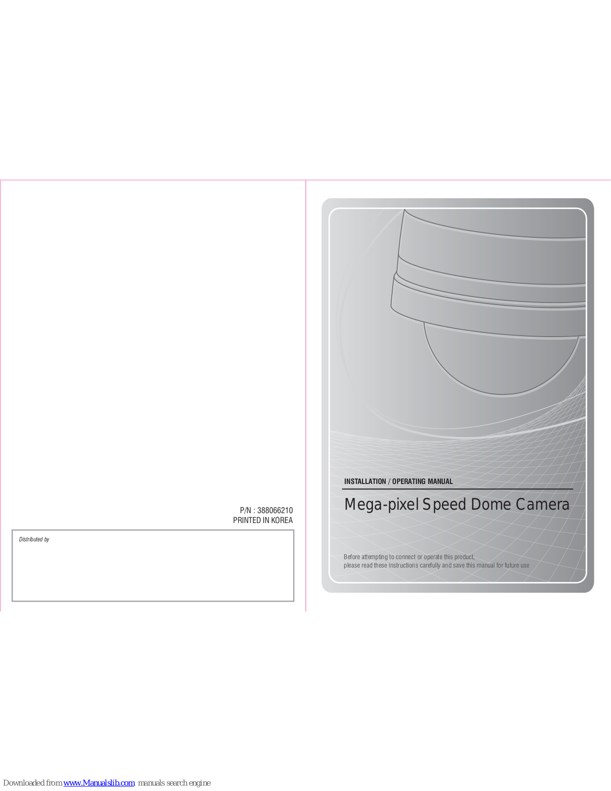 Microdigital MDS-H209 Installation Manual - ManualMachine.com