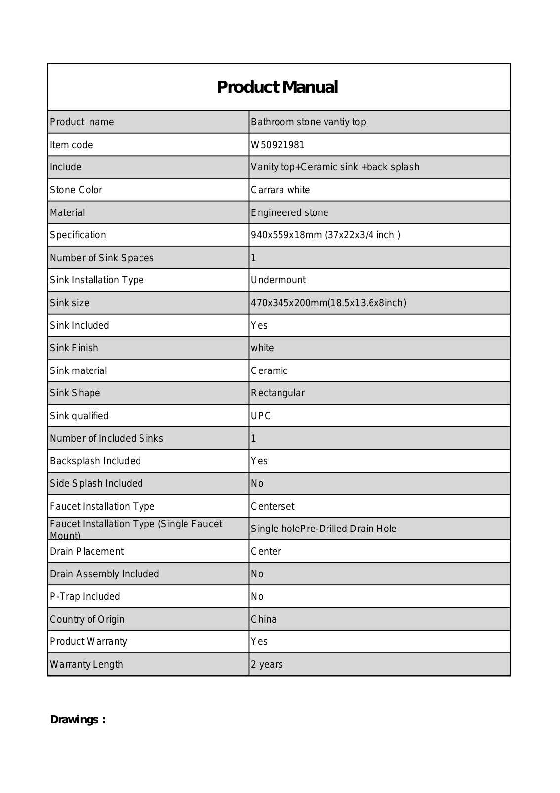 XSPRACER XPRA1077 Specifications - ManualMachine.com