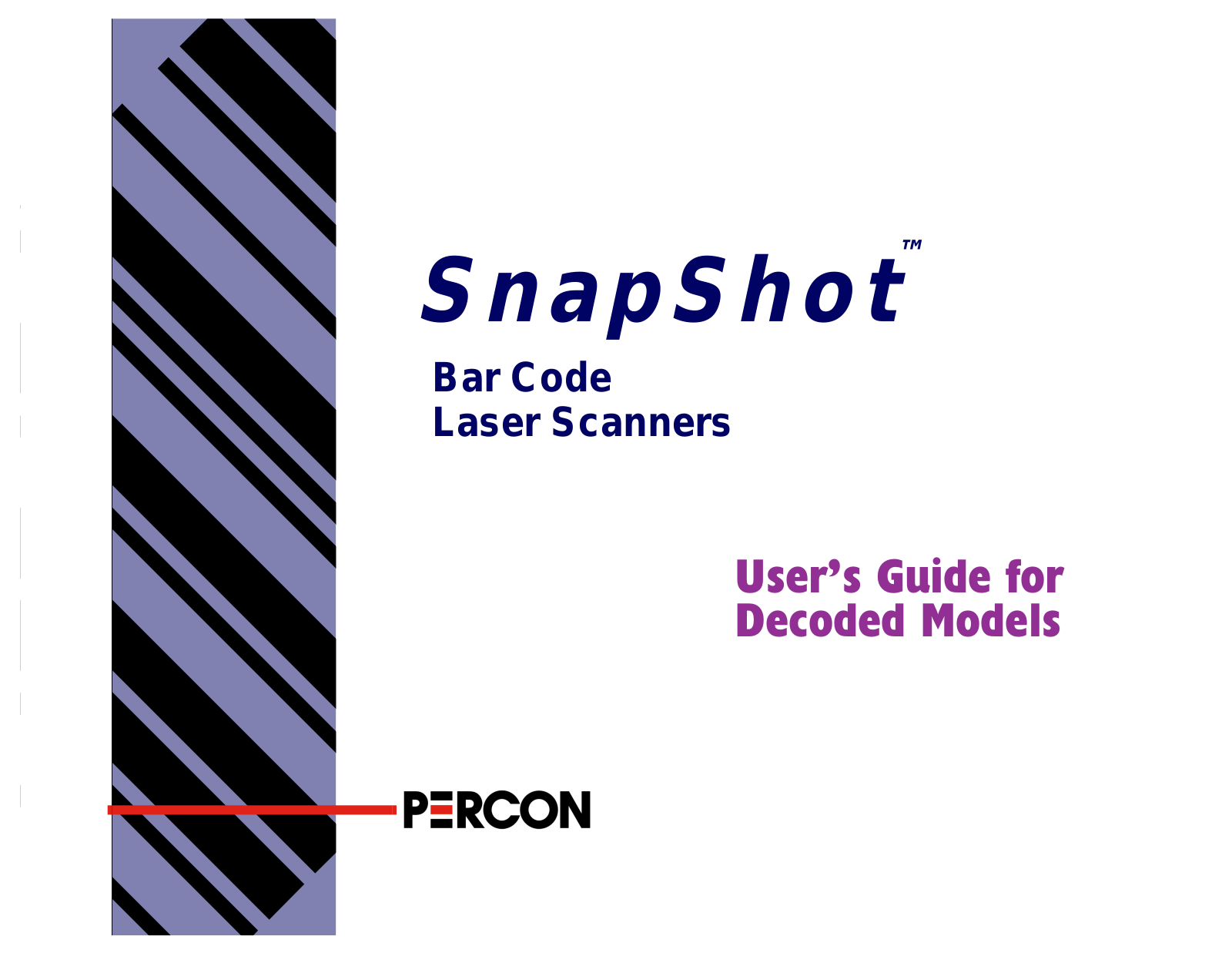 Percon SnapShot User Manual - ManualMachine.com