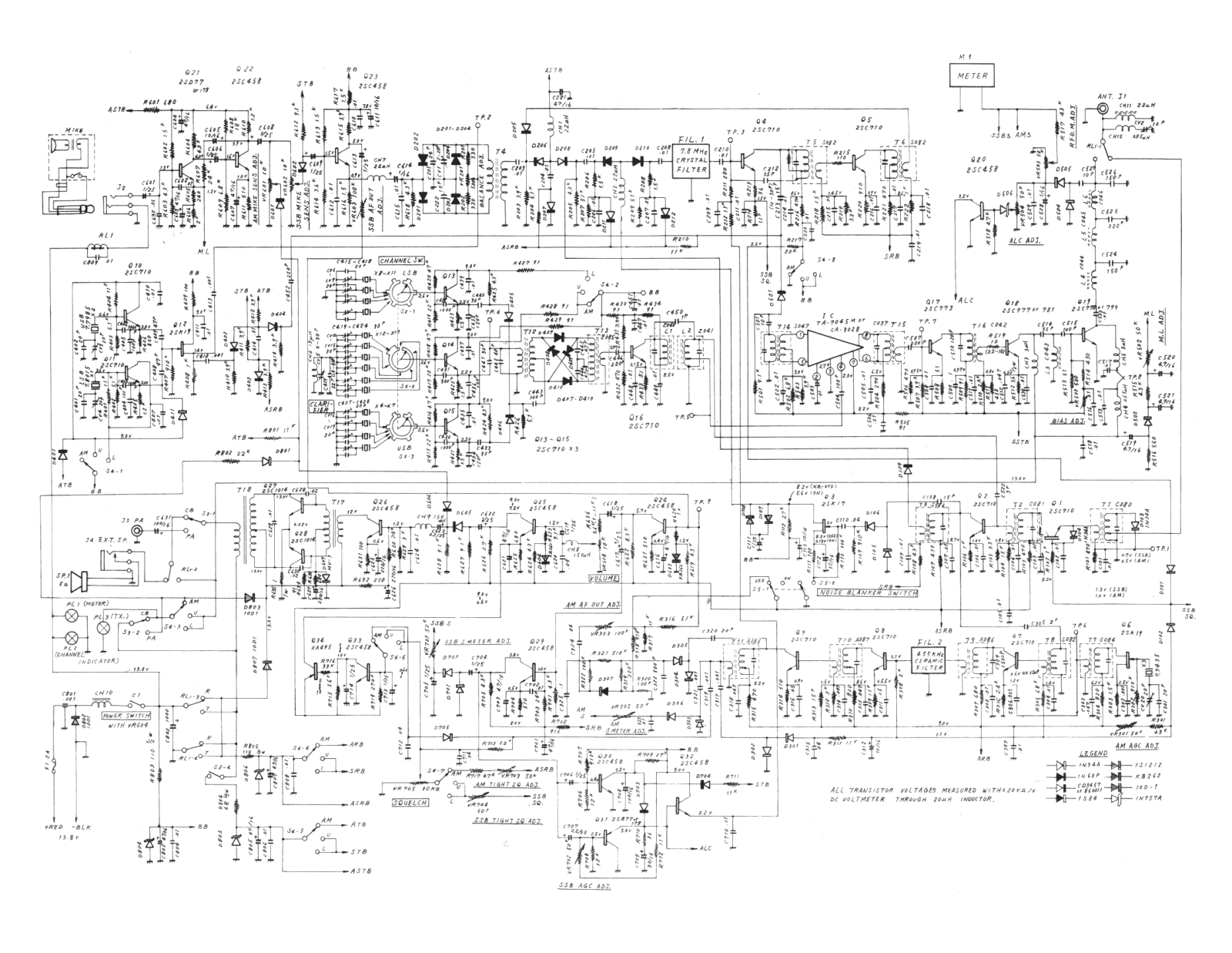 Midland 13-873 Schematic