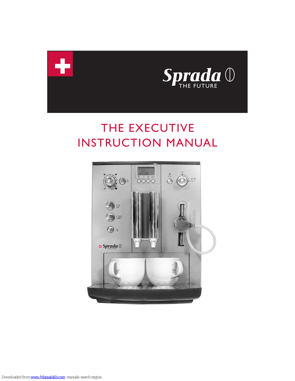 Sprada Executive Instruction Manual - ManualMachine.com