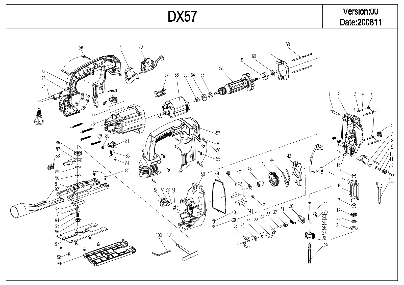 CAT DX57 Installation/Assembly Instructions - ManualMachine.com