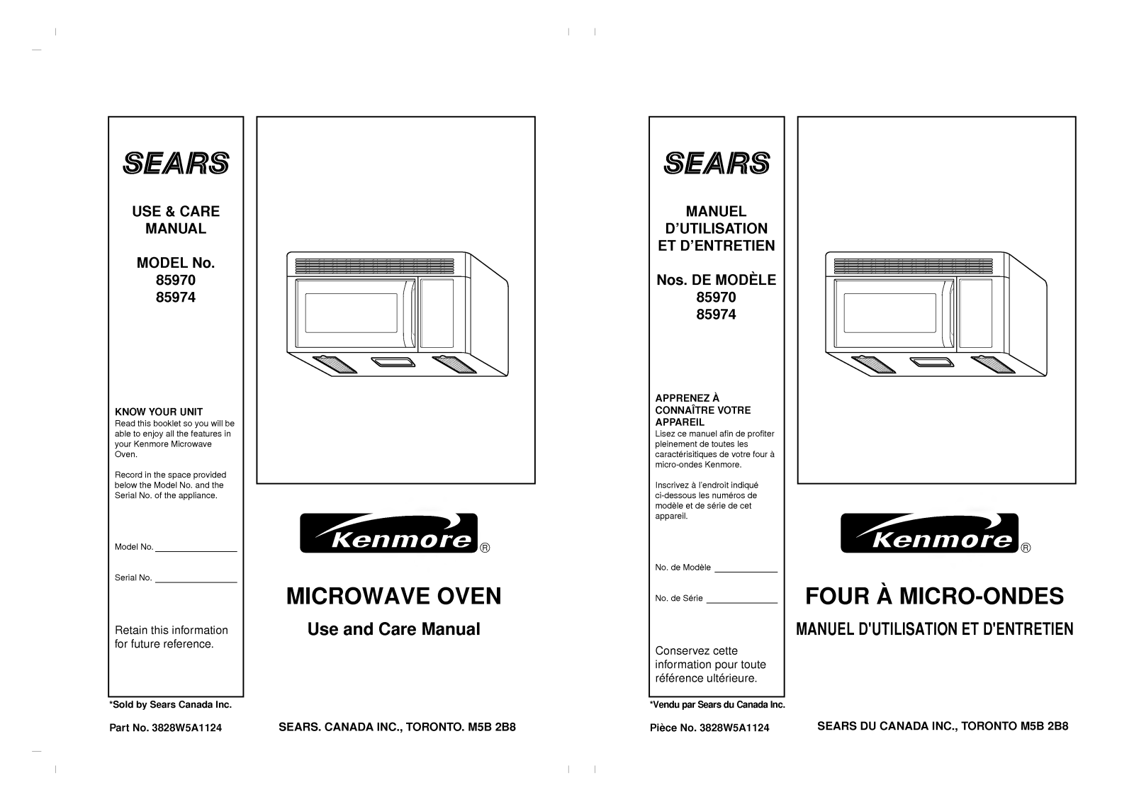 LG 85970, 85974 User Manual