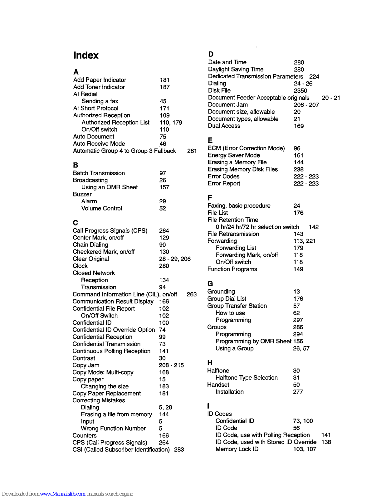 Ricoh 3690 Operating Instructions Manual