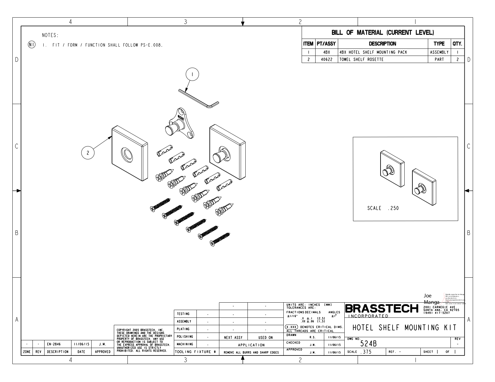 Ginger HBTG1043 Dimensions - ManualMachine.com