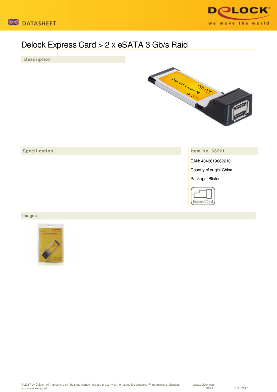 DeLOCK 2x Cardbus-1x ExpressCard User Manual