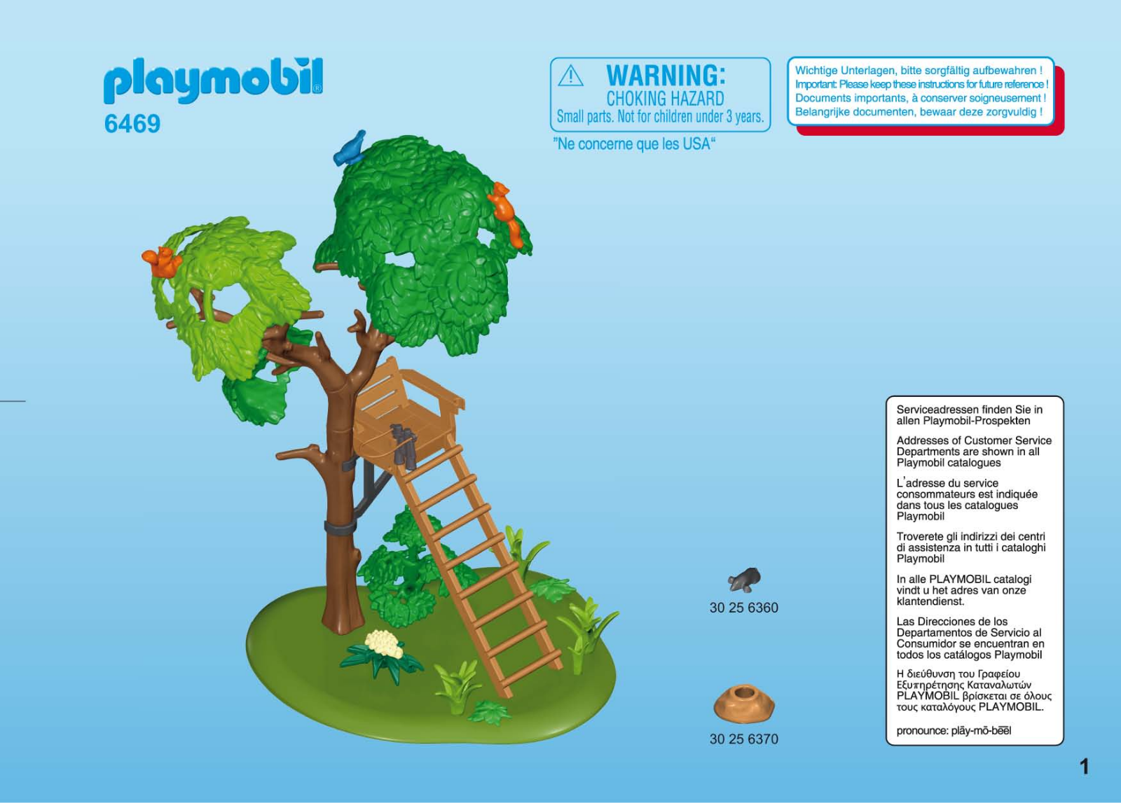 playmobil 6469 Instructions