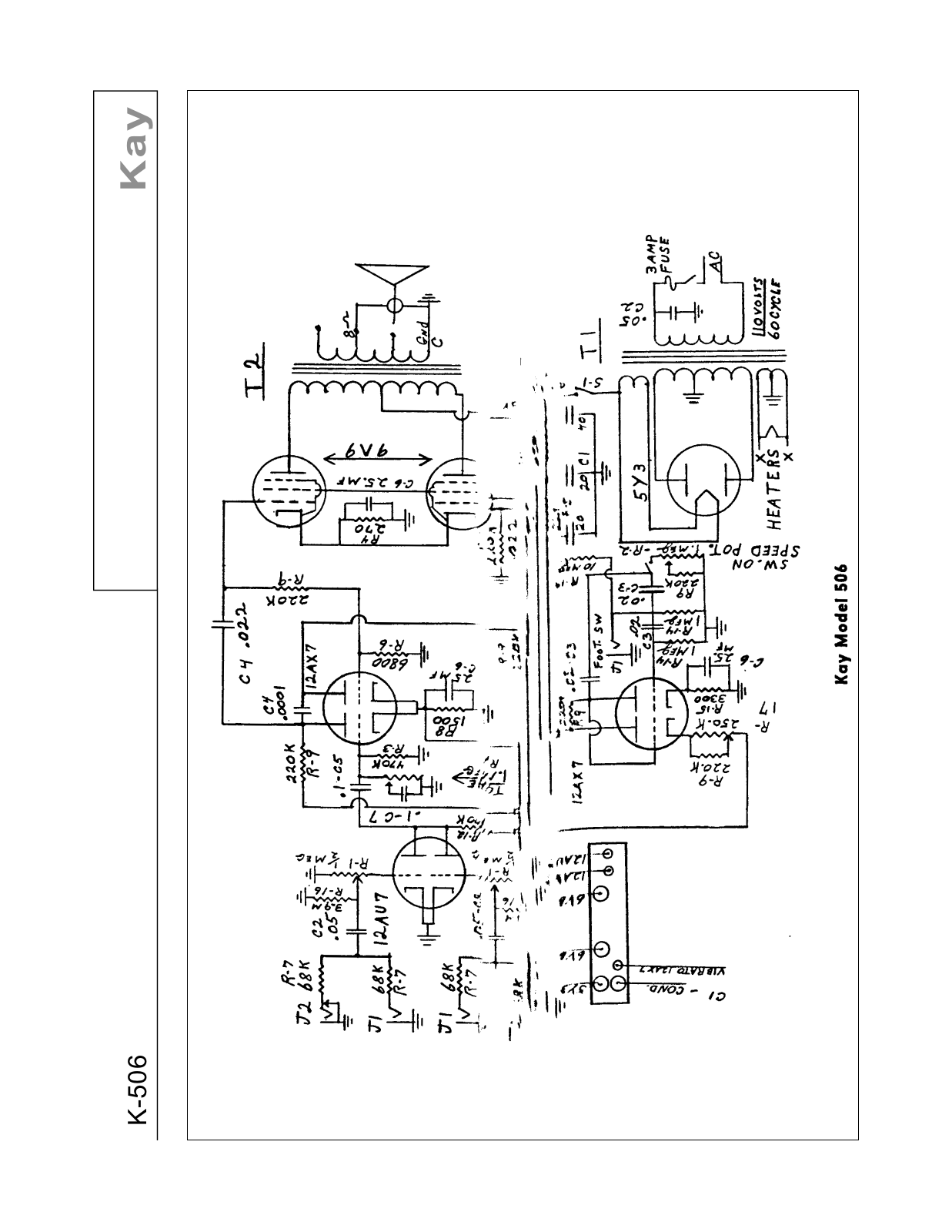 Kay 506 schematic