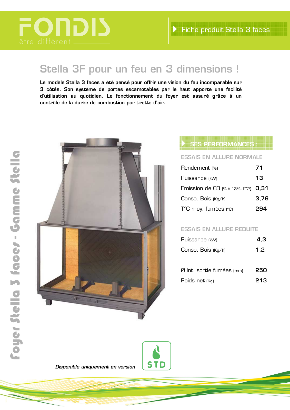 Fondis STELLA 3F User Manual