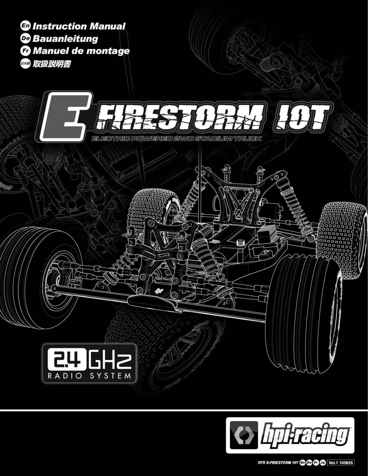 HPI Racing E-Firestorm 10T User guide