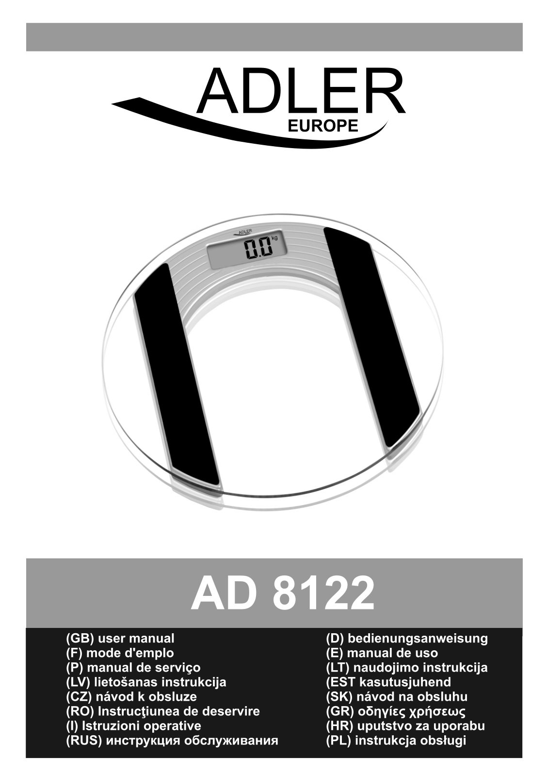 Adler AD8122 operation manual