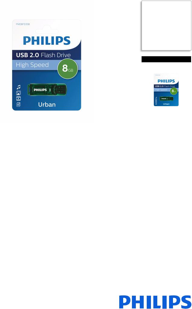 Philips FM08FD35B/00 product sheet