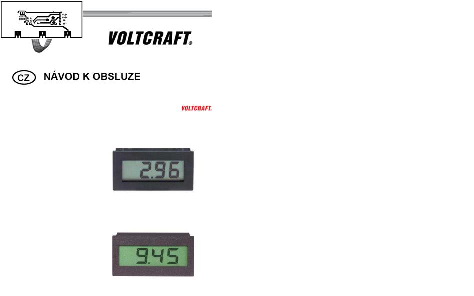 VOLTCRAFT DVM-210, DVM-310 User guide