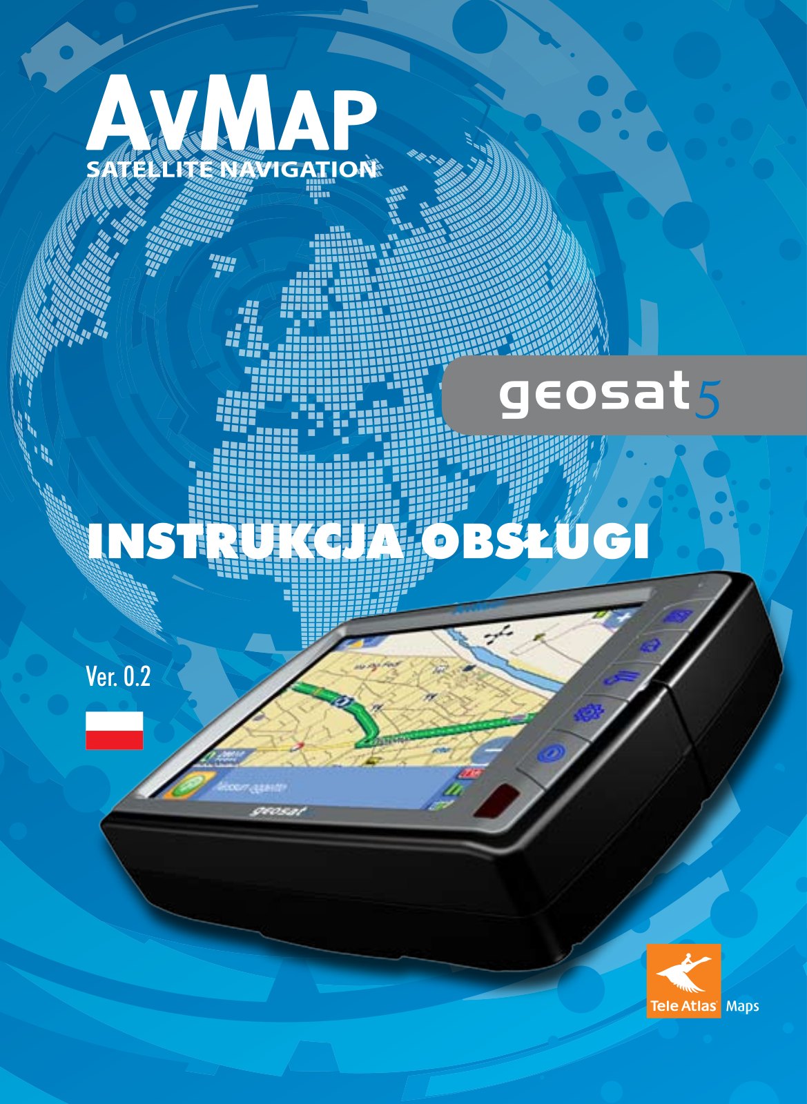 AvMap Geosat 5 BLU User Manual