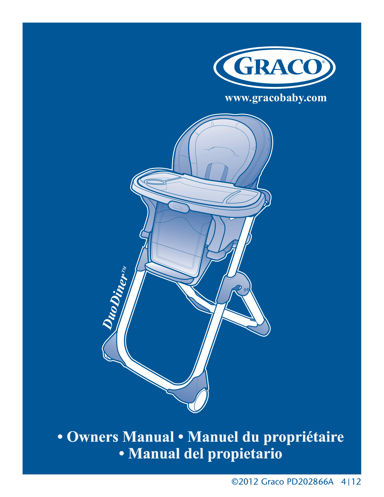 Graco PD202866A User Manual