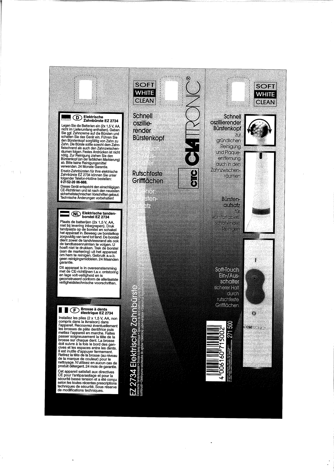 CLATRONIC EZ 2734 User Manual