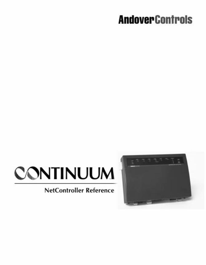 Andover Controls Continuum Reference Guide
