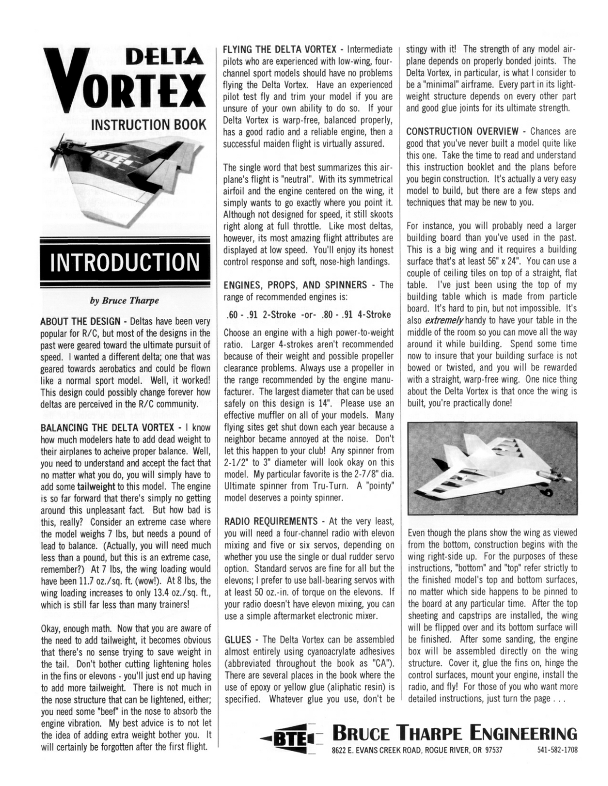 BTE Delta Vortex User guide - ManualMachine.com