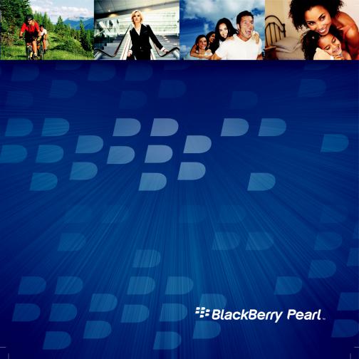 BlackBerry Pearl 8110 - v4.5, Pearl 8110 - v4.3 Guía de Inicio Rápido