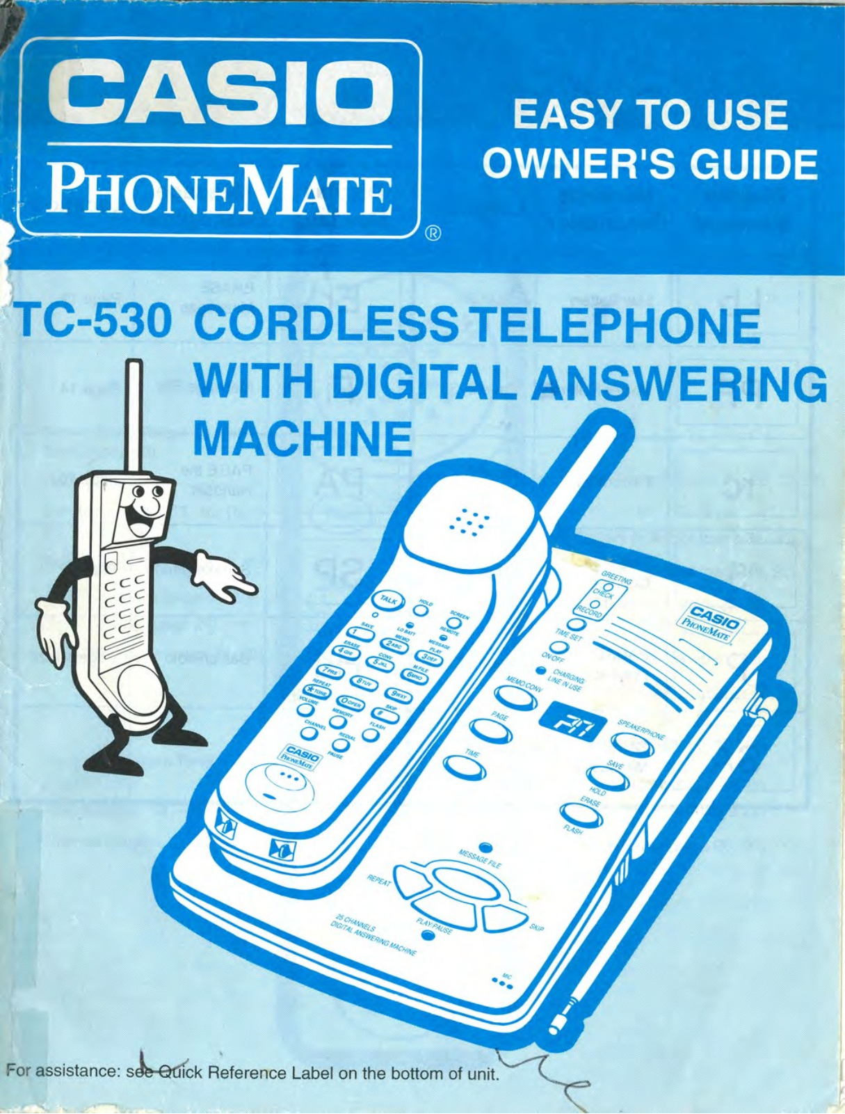 Casio TC-530 User Manual