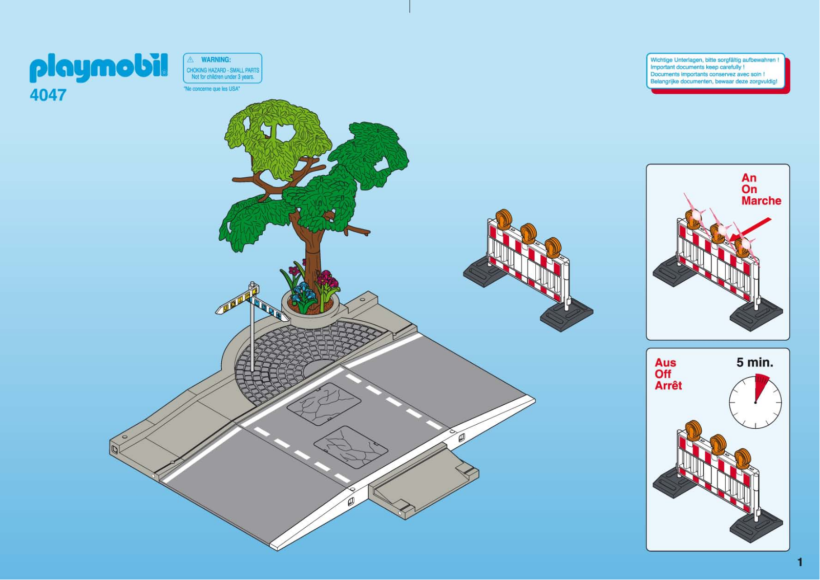 Playmobil 4047 Instructions