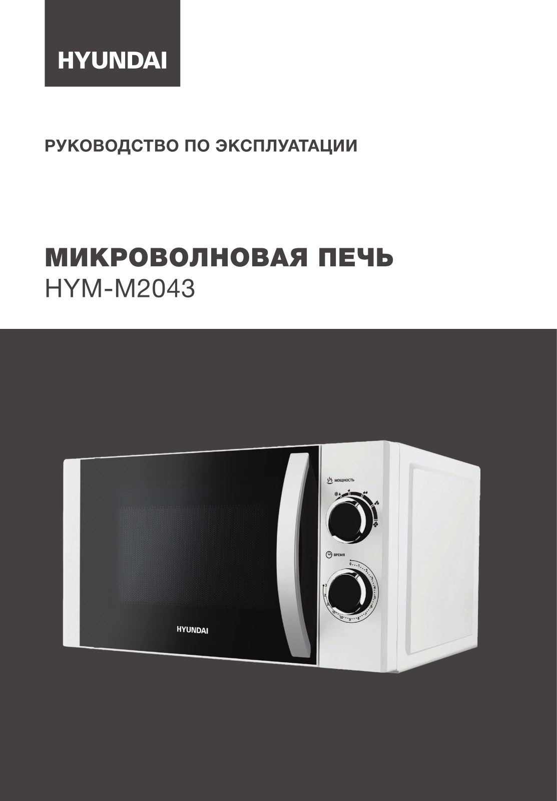 Hyundai HYM-M2043 User Manual