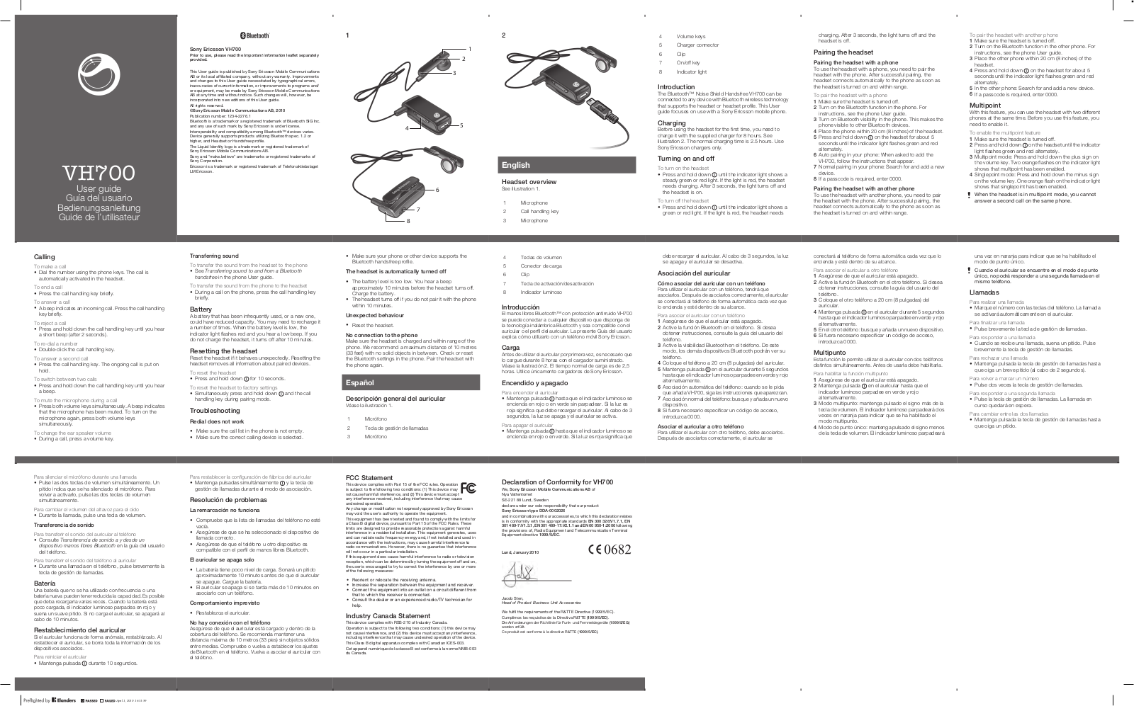 Sony DDA 2026 User Manual