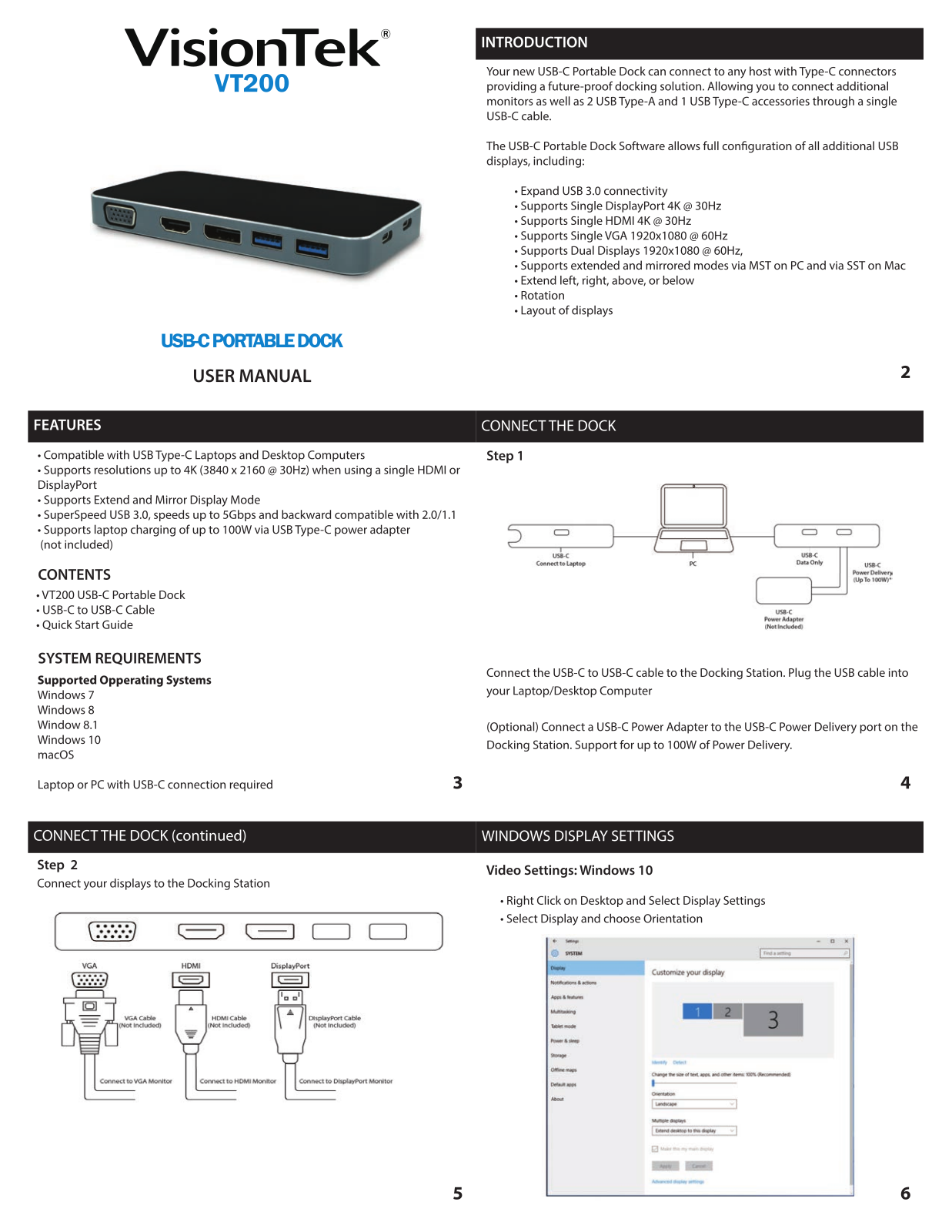 Visiontek VT200 User Manual - ManualMachine.com