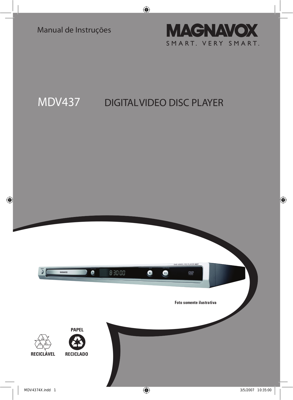 Philips MDV437X User Manual