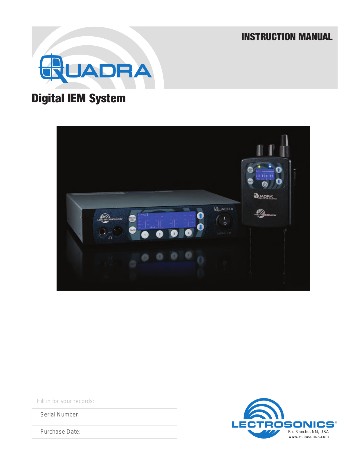 Lectrosonics M4T User Manual