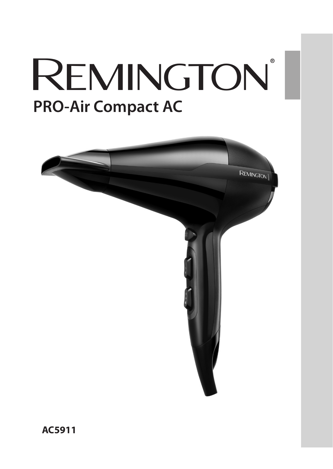 Remington AC5911 User Manual
