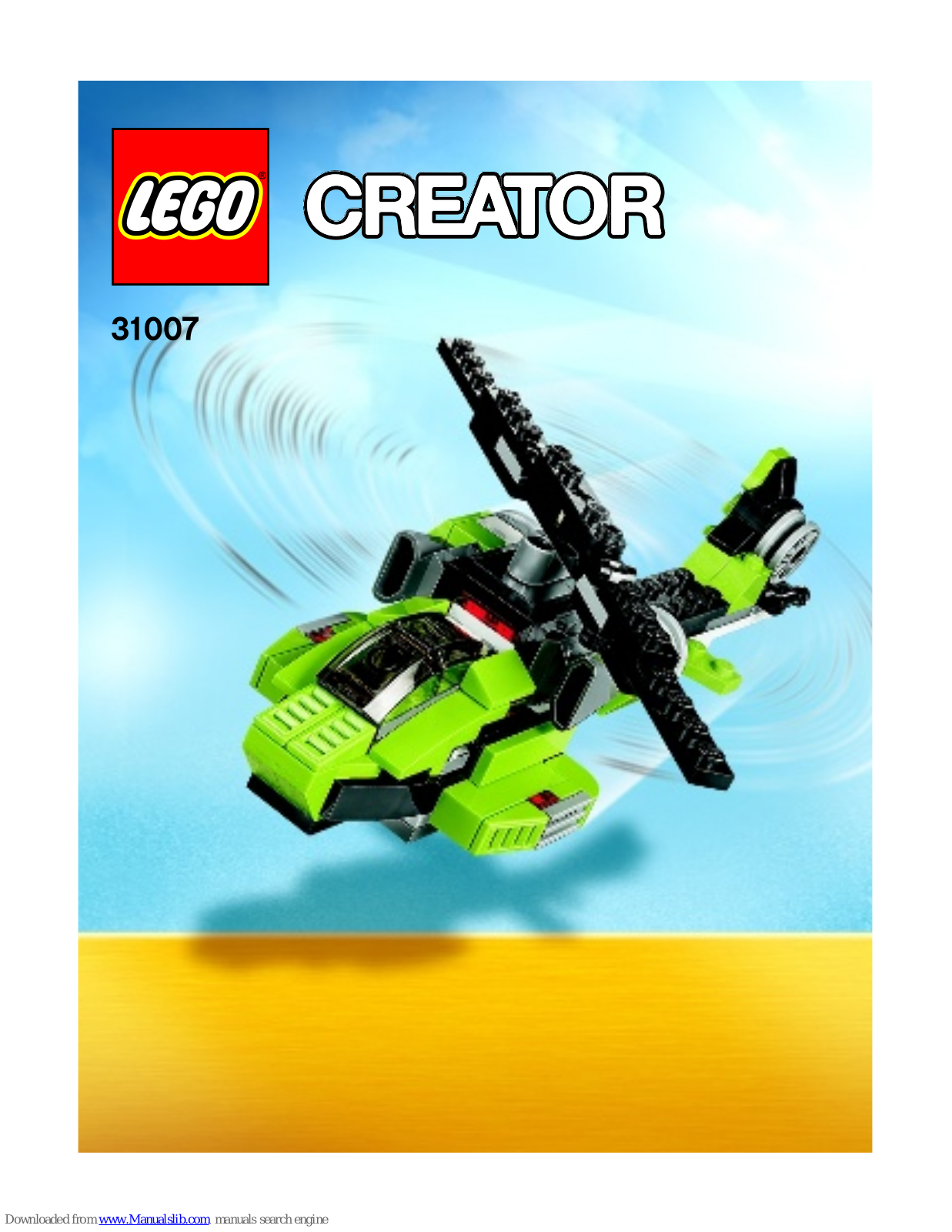 LEGO 31007 Creator Assembly Manual - ManualMachine.com