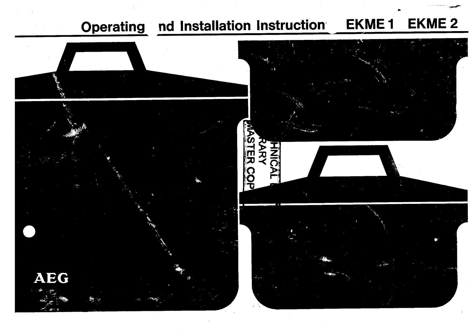 AEG-Electrolux EKME1 User Manual