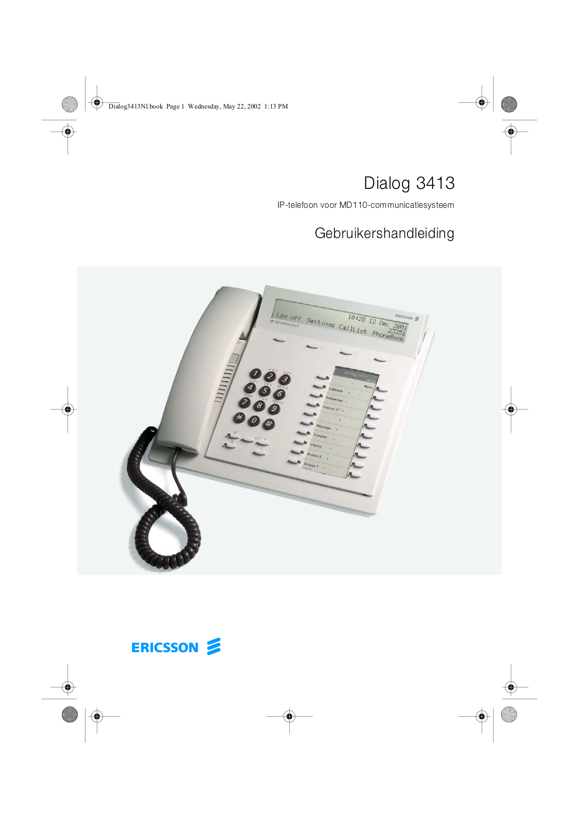 Aastra Dialog 3413 User Guide