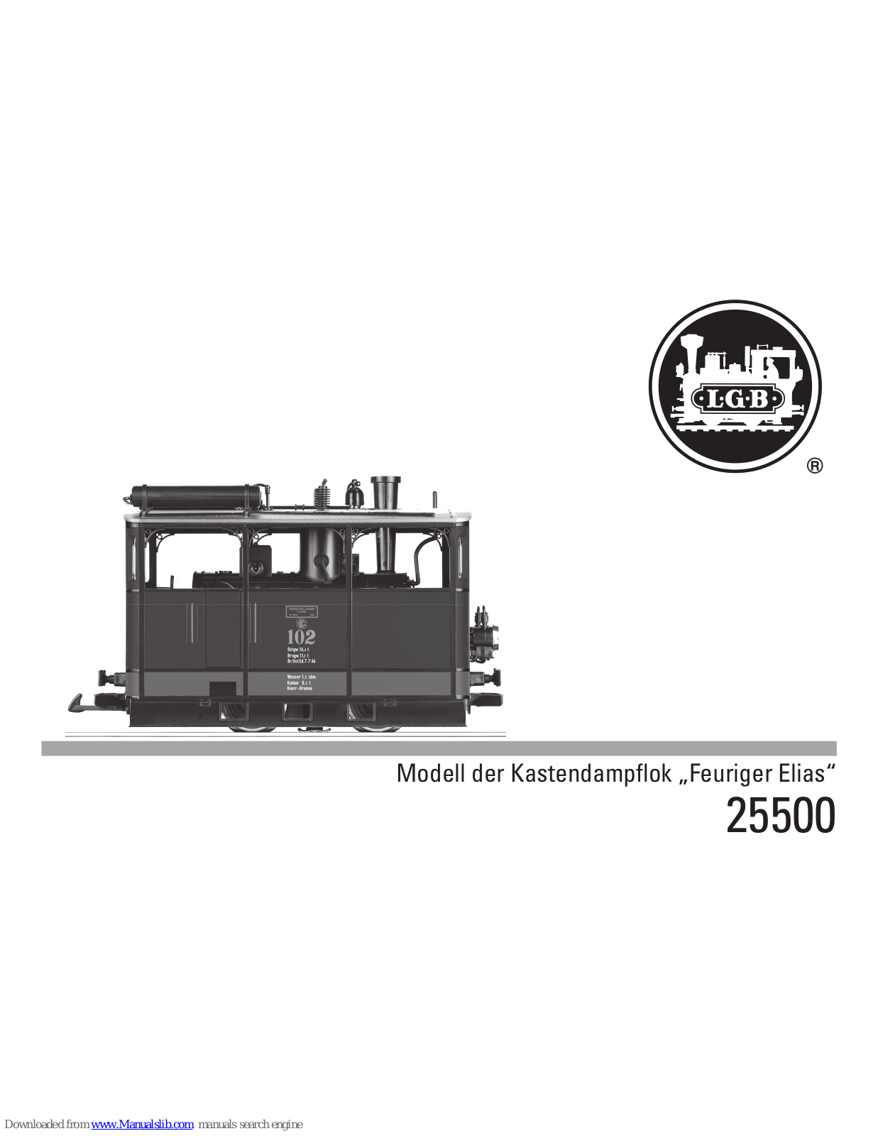 marklin 25500 User Manual - ManualMachine.com