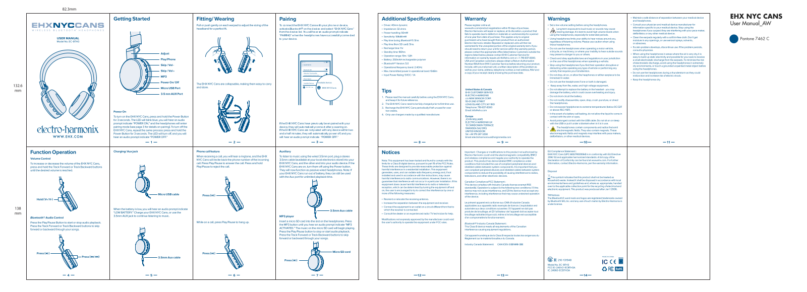 Electro-Harmonix Nyc Cans Installation manual