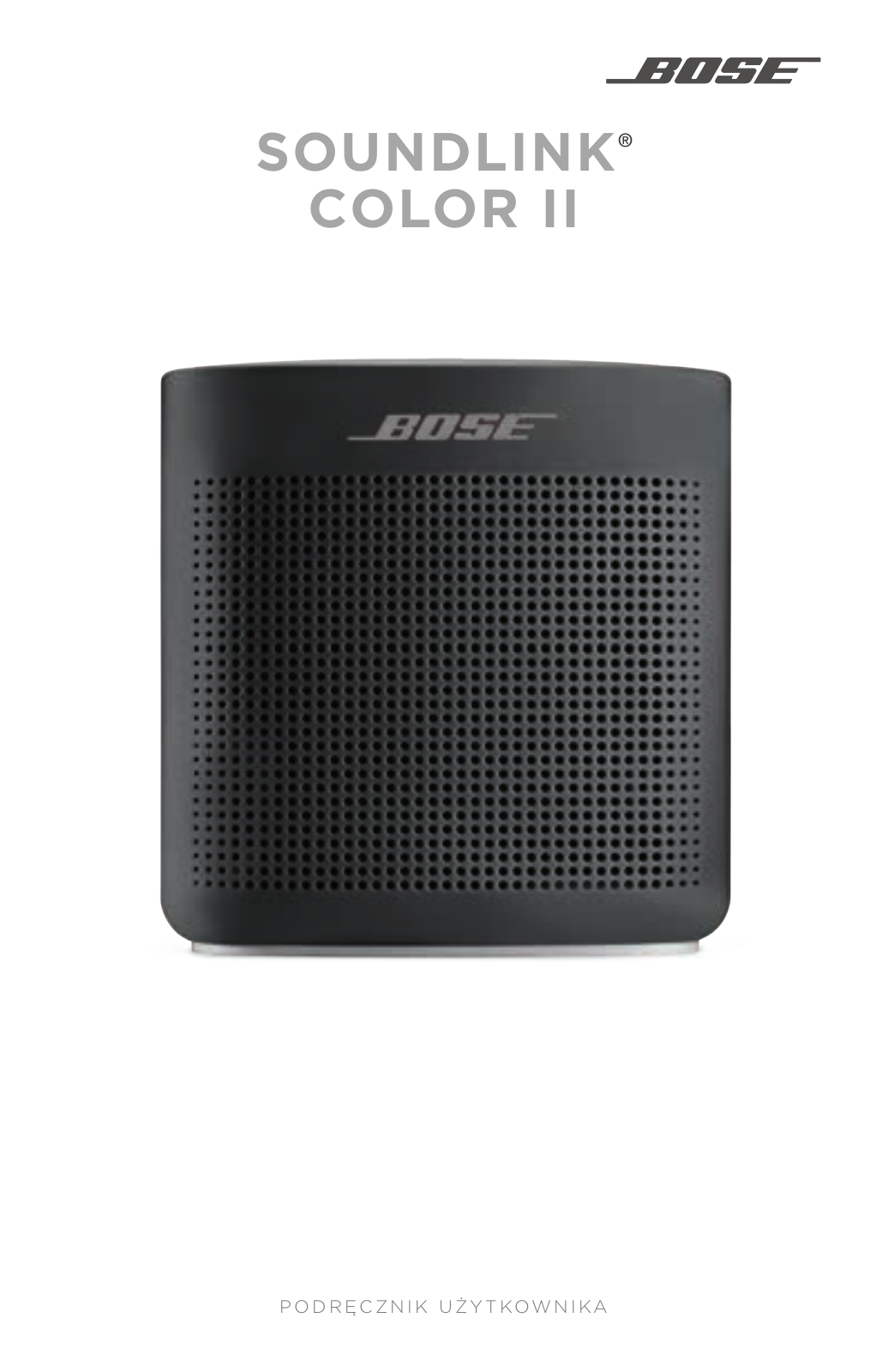 Bose SoundLink colour II operation manual