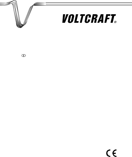 VOLTCRAFT VC 500A Operation Manual