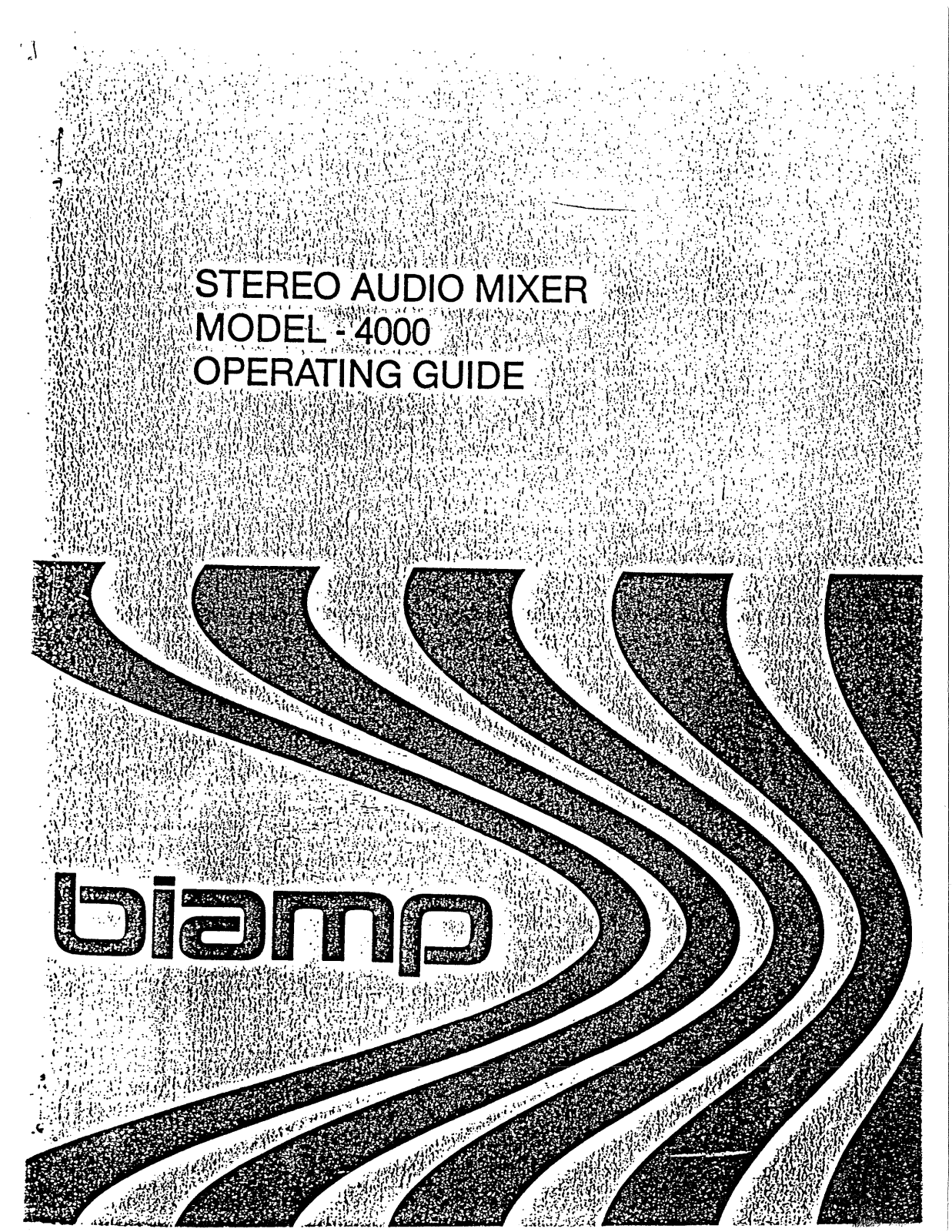 Biamp 4000 User guide - ManualMachine.com