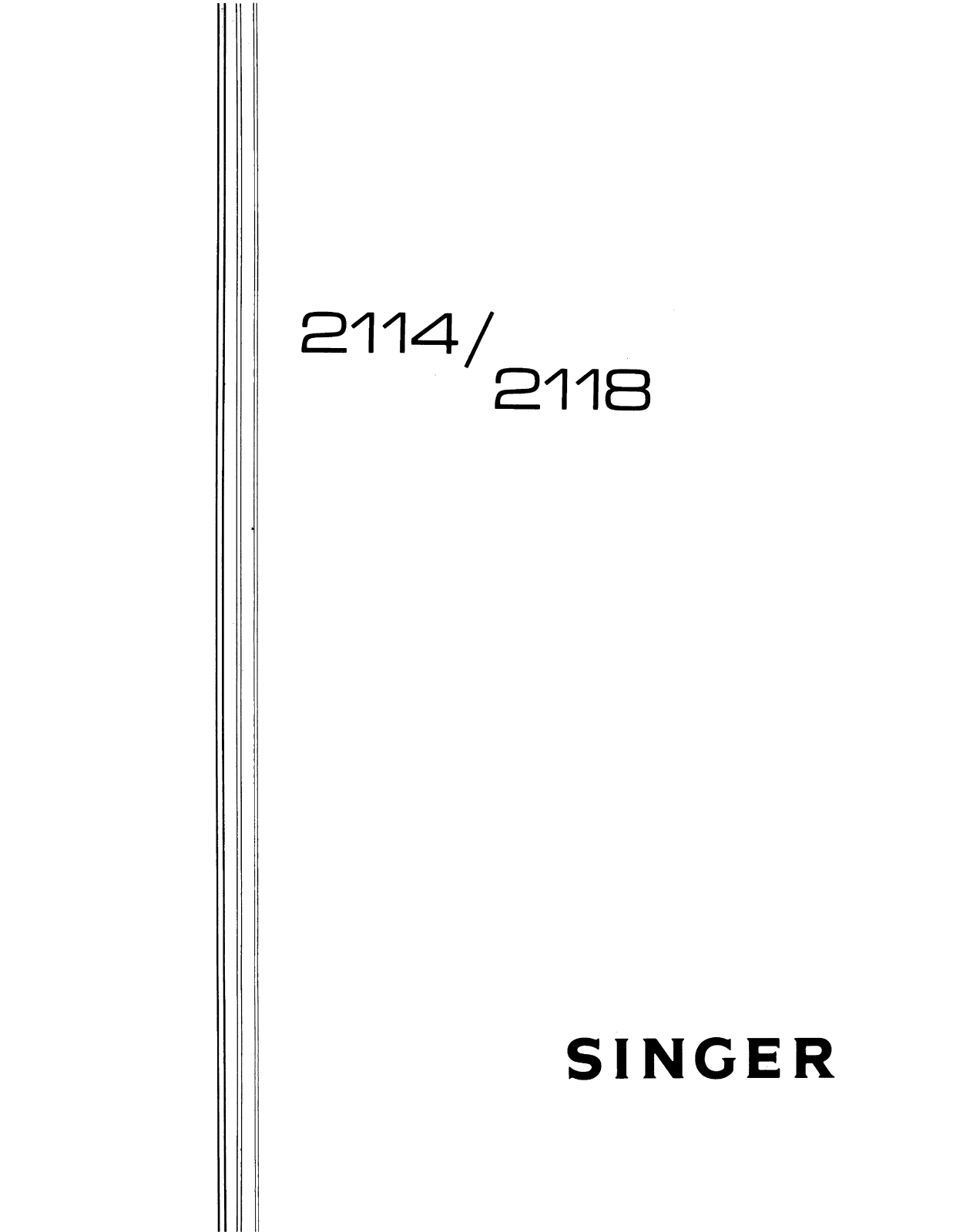 Singer 2114 User Manual - ManualMachine.com