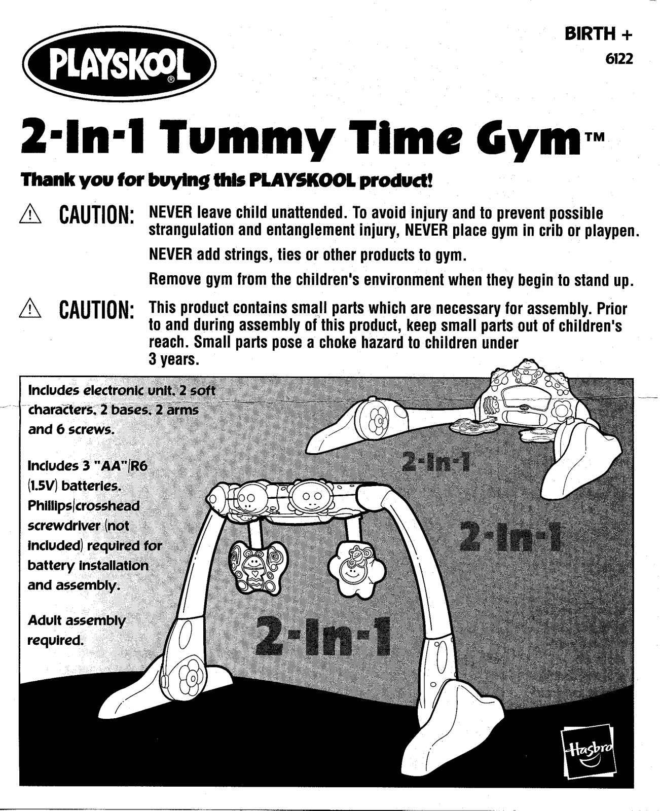 Hasbro Tummy Time Gym User Manual