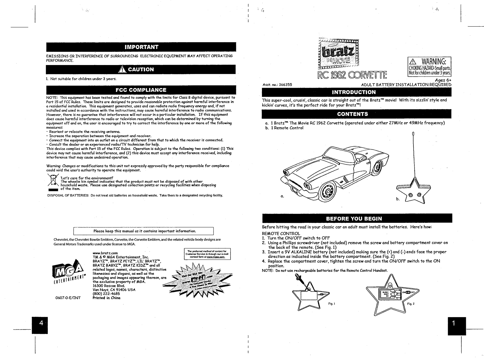 MGA Entertainment 366362 User Manual