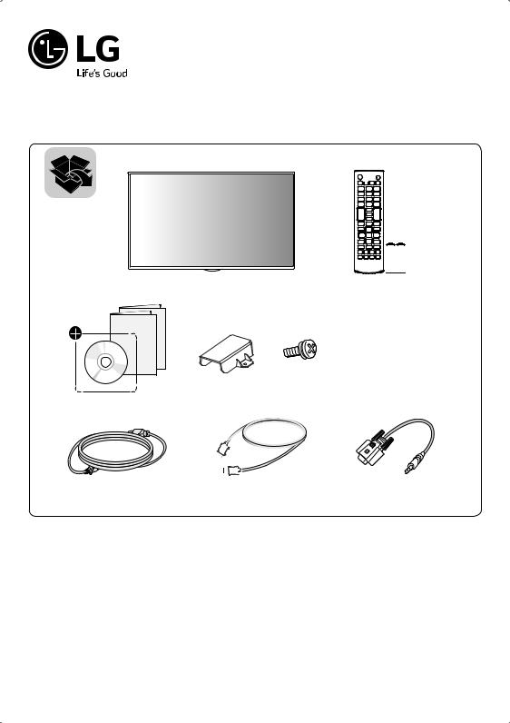 LG 43SH7E, 49SH7E, 55SH7E, 32SM5E, 43SM5E User Manual