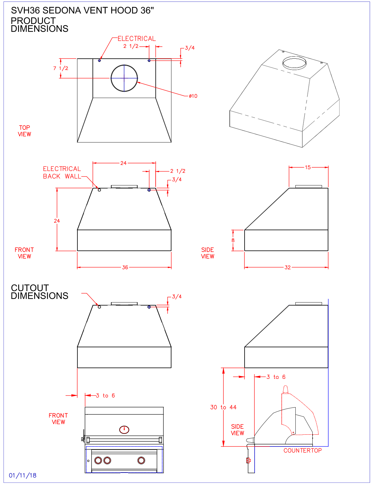 Lynx SVH36 User Manual