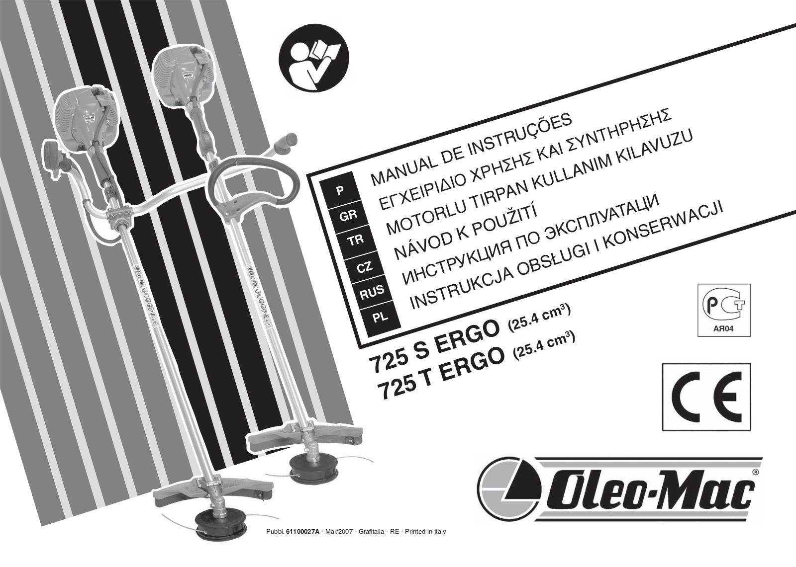 Oleo-mac 725S ERGO User Manual