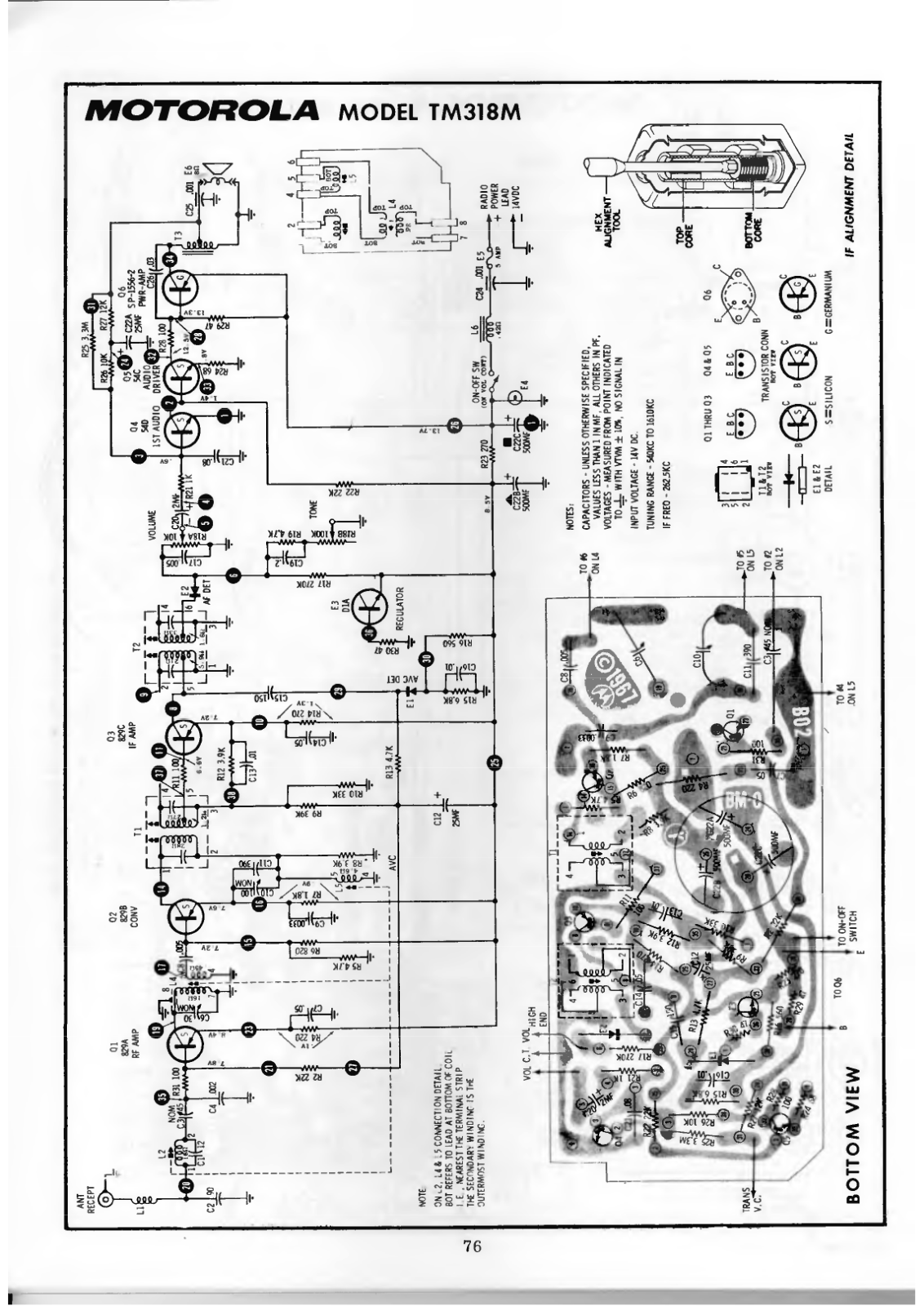 Motorola TM318M Schematic